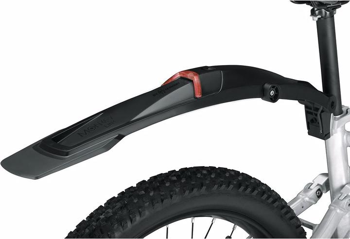 Image du produit SKS Monkey Fender Set MTB RECHARGE Jeu de garde-boue avec feu arrière à batterie (Kit de garde-boue)