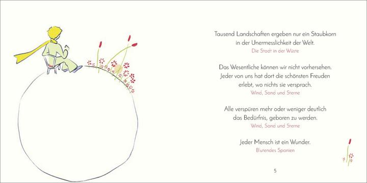 Actual product image Wie wenig Lärm machen die wahren Wunder (German, Antoine de Saint Exupéry, 2018)