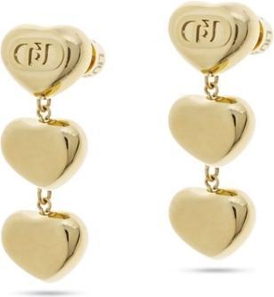 Produktbild Liu Jo Gold Plated Steel Heart Dangle Earrings (Stahl)