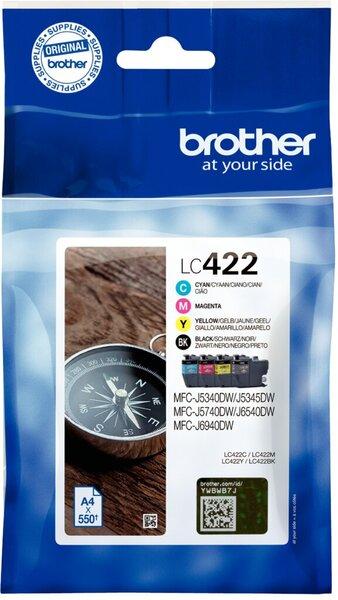 Produktbild Brother and Ink Cartridges Multipack Each cartridge prints up to (BK)