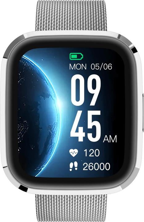 Produktbild Garett Smartwatch GRC STYLE Silver steel (41 mm)