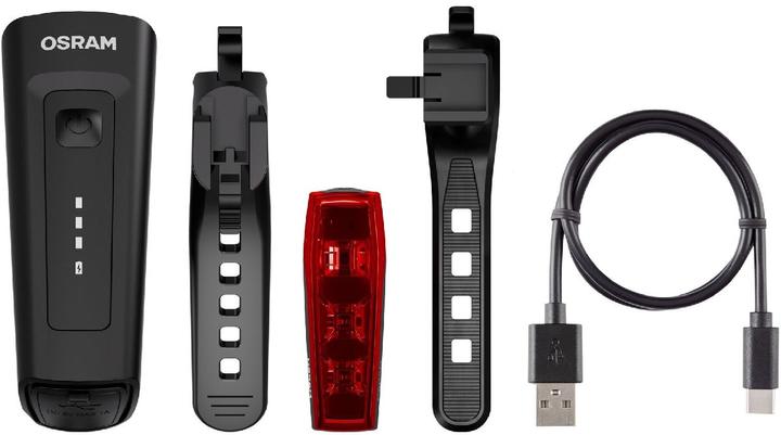 Image du produit Osram Kit d'éclairage vélo RACE 50 SET LED rechargeable Noir (100 lm, 100 lm)