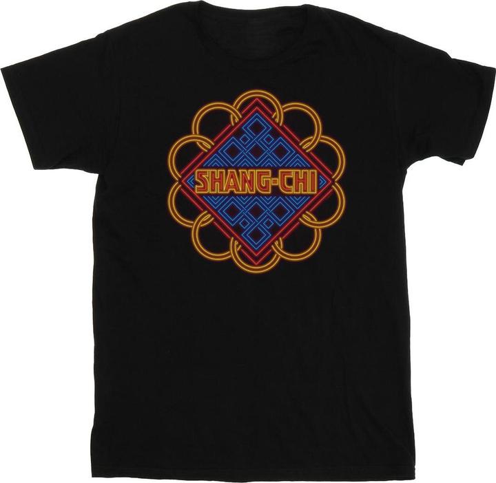 Produktbild ShangChi And The Legend Of The Ten Rings Neon Ring Logo TShirt (3XL)