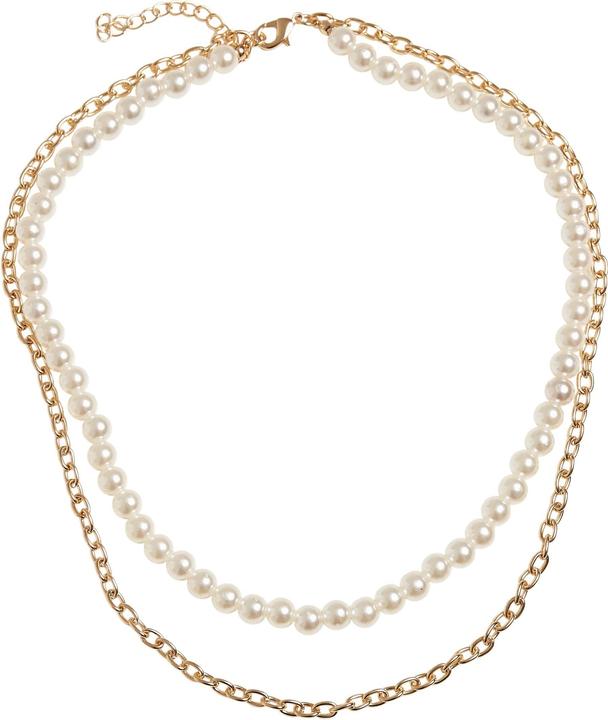 Image du produit Urban Classics Collier en couches de perles (100% coton)