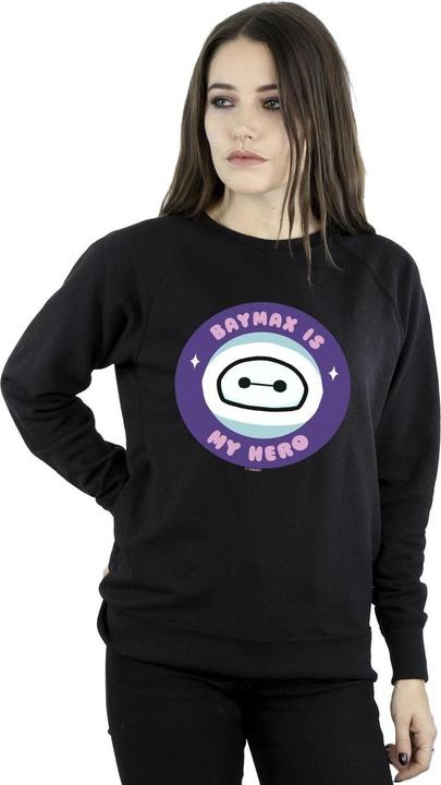 Immagine prodotto Disney Big Hero 6 Baymax My Hero Pocket Felpa Donna (L)