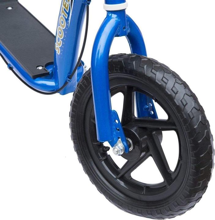 Image du produit Homcom Trottinette Antidérapante, support de vélo en métal pour le stationnement