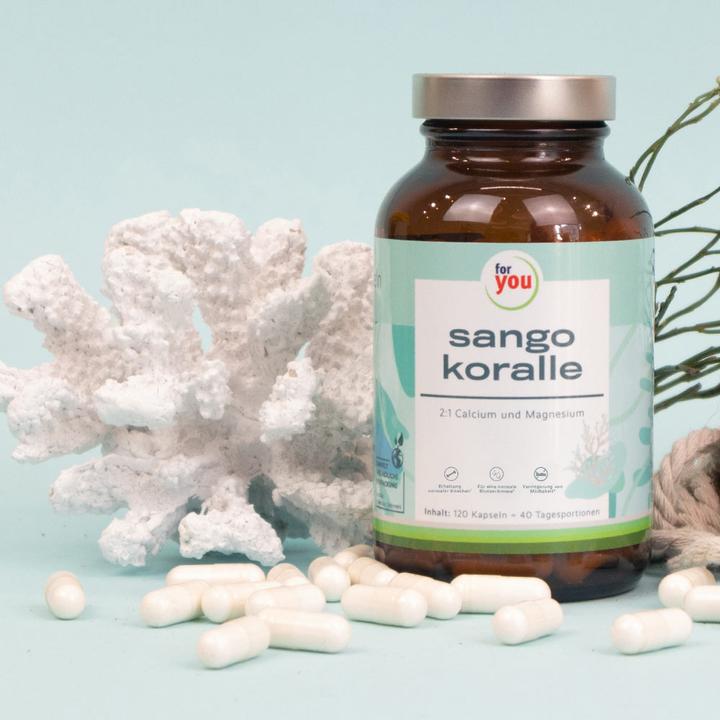 Produktbild For You sango koralle (120 Stück, Kapseln, 146.40 g)