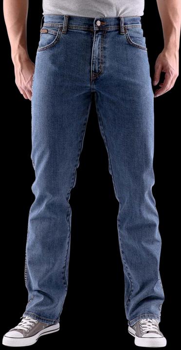 Actual product image Wrangler Texas Stretch Jeans black/dark/stone Trio (W34/L32)