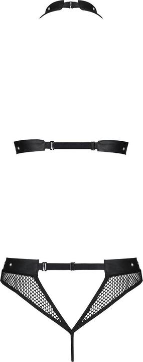 Immagine prodotto Passion Set Moonlight a cavallo aperto nero (S/M)