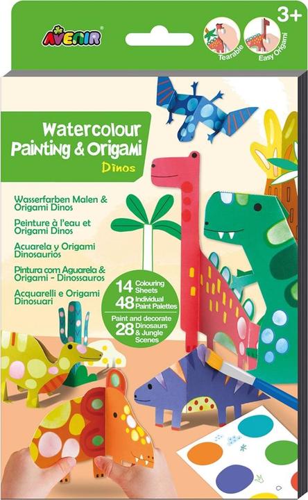 Produktbild Avenir Display Wasserfarben Malen & Origami 4x2ass (MQ8)