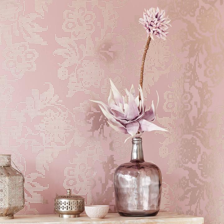 Image du produit Eijffinger Yasmin Design papier peint motif fleuri rose