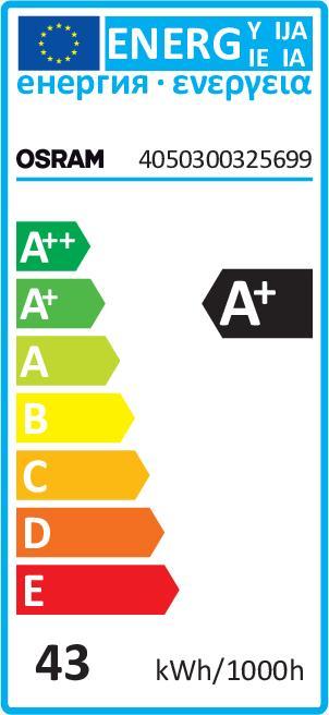 Energie-Label Osram Röhre (G13, 36 W, 3350 lm, 1 x, G)