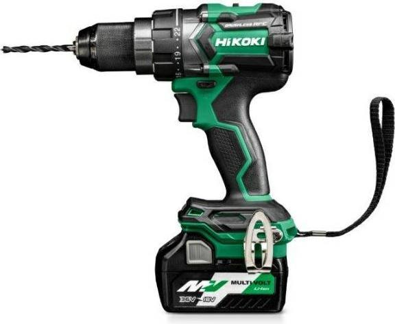 Actual product image Hitachi HIKOKI WIERTARKO-WKRĘTARKA 18V DS18DBSLWFZ 140Nm 2xBSL36A18 (1x2.5Ah 1x5.0Ah) (Rechargeable battery operated)