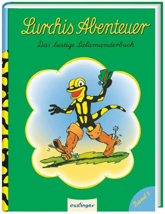 Actual product image Lurchis Abenteuer 5: Das lustige Salamanderbuch (German, Olaf Sveistrup, 2020)