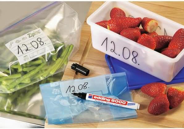Actual product image Edding Deep freeze marker 8000 (Black, 1 mm, 1 x)