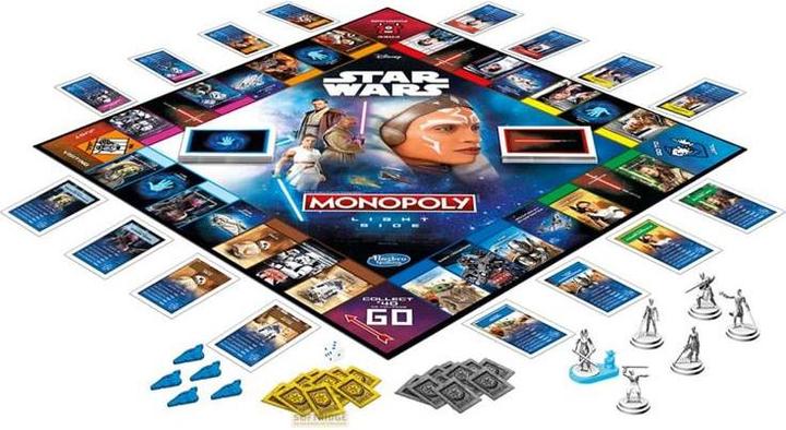 Image du produit Hasbro Star Wars jeu de plateau Monopoly Light Side Edition *ANGLAIS* (Anglais)