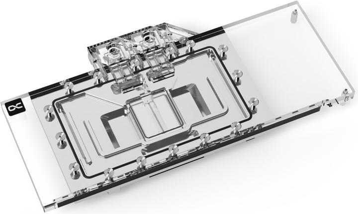 Alphacool Bloc de glace Aurora Acrylique RX 7900XTX Merc 310 avec backplate