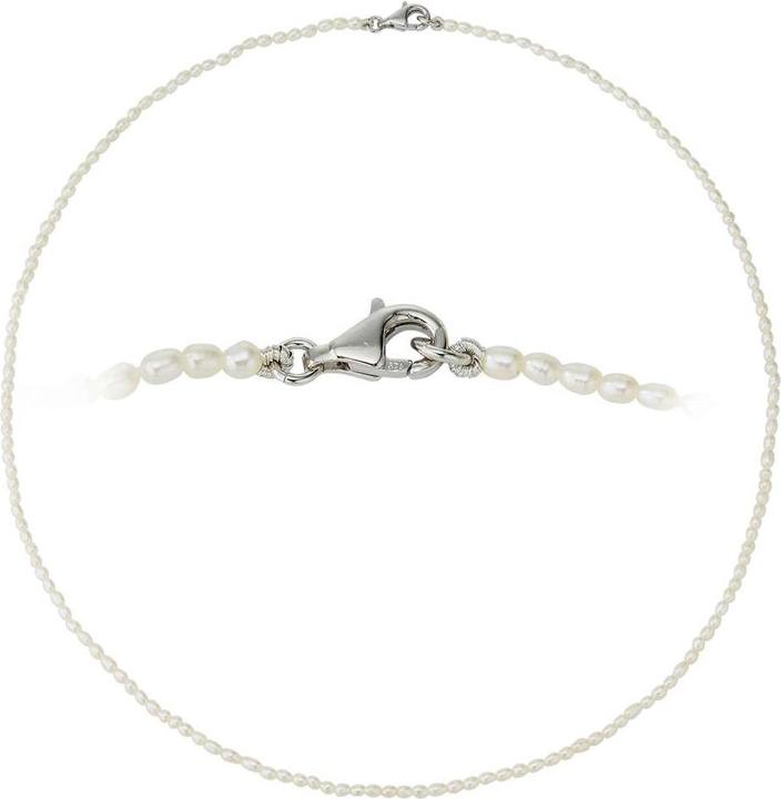 Immagine prodotto Bijouteria Collana di perle (Argento 925, Perla d'acqua dolce, 50 cm)