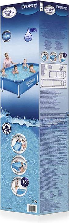 Produktbild Bestway Steel Pro Frame Pool (221 x 150 x 43 cm)