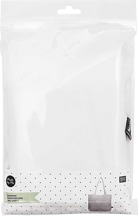 Produktbild Rico Design Stofftasche Shopper Weiss