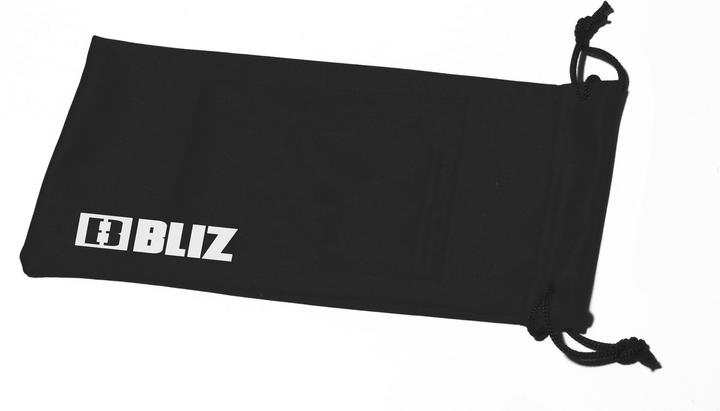Actual product image Bliz Fusion (matt white, White, Black, Smoke w Red Multi)
