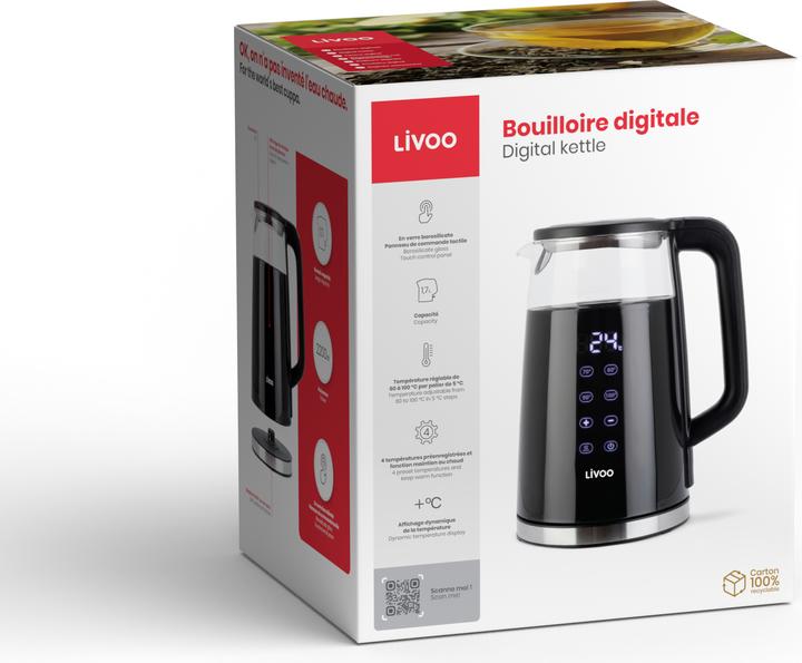 Image du produit Livoo DOD198 (1.70 l, Prise UE)