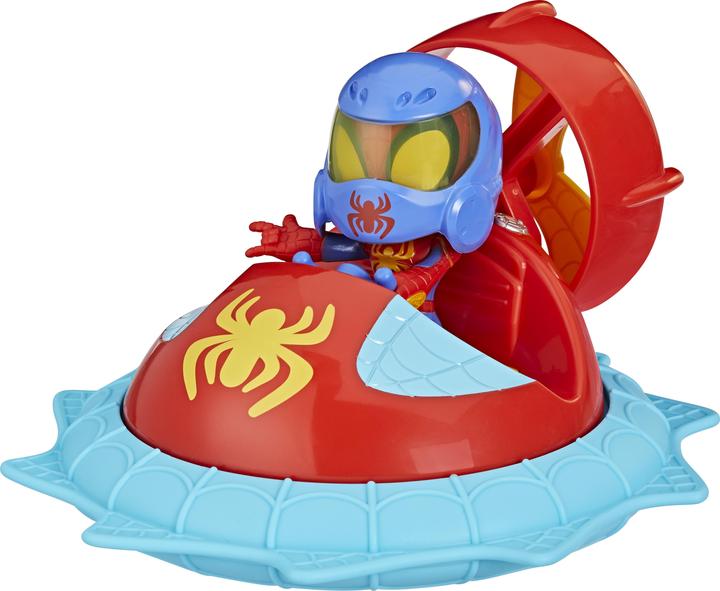 Actual product image Hasbro Spidey and His Amazing Friends Web Spinners Spidey with Air Glider