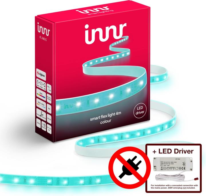 Produktbild Innr Smart Flex (Warmweiss, Neutralweiss, Kaltweiss, RGBW, 400 cm, Indoor)