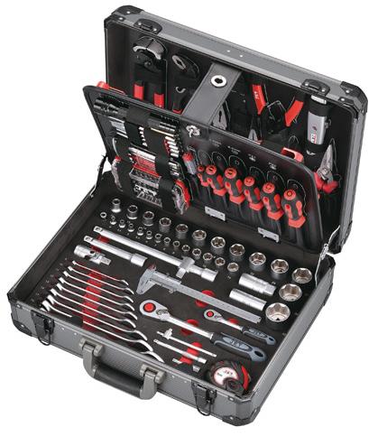 Actual product image JET Tools Aluminium toolset 1/4" + 1/2"