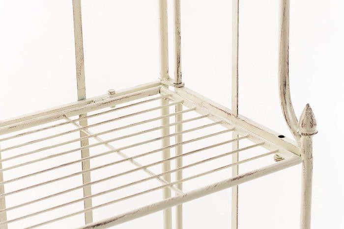 Immagine prodotto CLP Scaffale Flora, crema antico (66 x 32 x 175 cm)