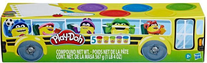 Produktbild Hasbro Play-Doh Schulbus 5er-Pack