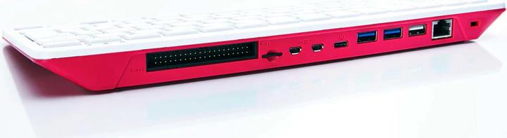 Actual product image Raspberry Pi 400 FR layout