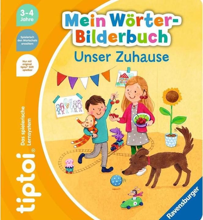 Actual product image tiptoi Mein Wörter-Bilderbuch: Unser Zuhause (German, Inca Friesian, Martina Leykamm, Susanne Gernhäuser, 2022)