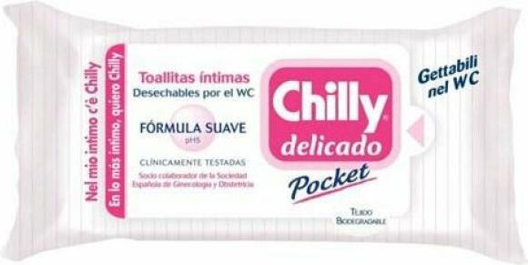 Produktbild Chilly’s DELICADO toallitas íntimas 12 uds (12 Stück)