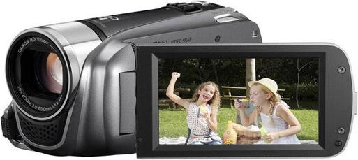 Produktbild Canon Legria HF R206, Full-HD Flash, 20x Zoom, Silber (20 x)