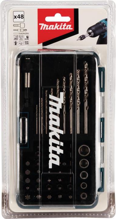 Image du produit Makita Maki Kit d'embouts de perçage 48 pièces B-36192
