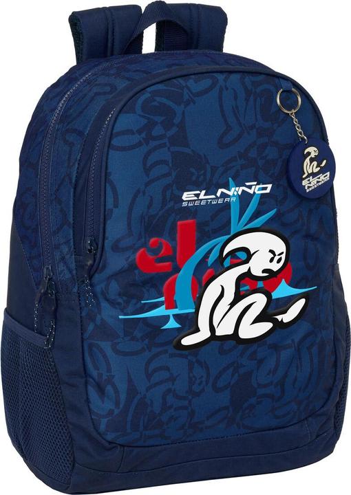 Image du produit El Niño Sac à dos scolaire Paradise Bleu marine 32 x 44 x 16 cm