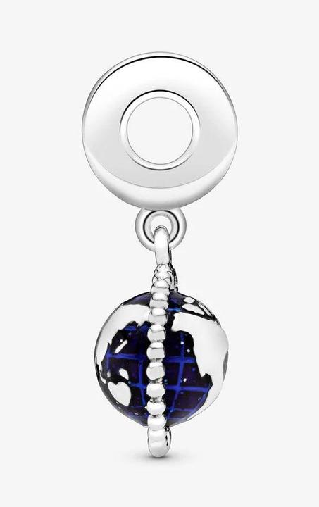 Produktbild Pandora Hänger Spinning Globe (Silber 925, Schmuckstein)