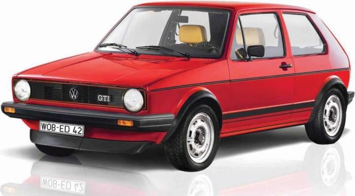 Actual product image Italeri VW Golf GTI Firs t Series 1976-1978