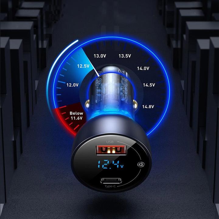 Actual product image Baseus 65W Dual Quick Charger