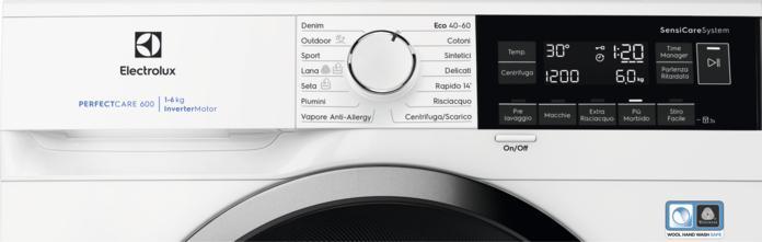 Actual product image Electrolux 600 Sensi Serie (6 kg, Left)