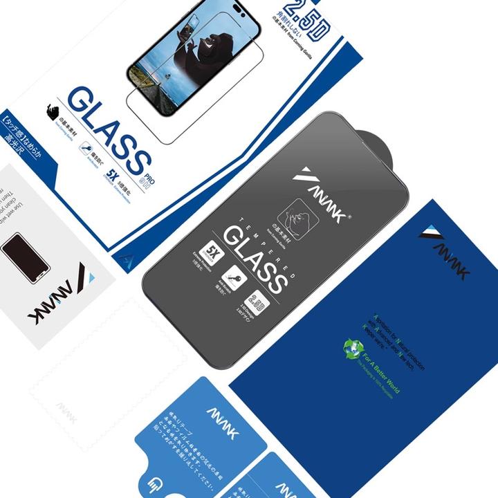 Produktbild Anank 2.5D Corning Gorilla Transparentes Panzerglas für iPhone 16 Pro Max – 5-fach verstärkt (1 Stück, Apple iPhone 16 Pro Max)