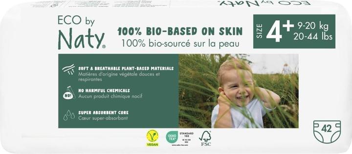 Image du produit Naty Couche bio (Taille 4+, Pack, 42 pièce(s))