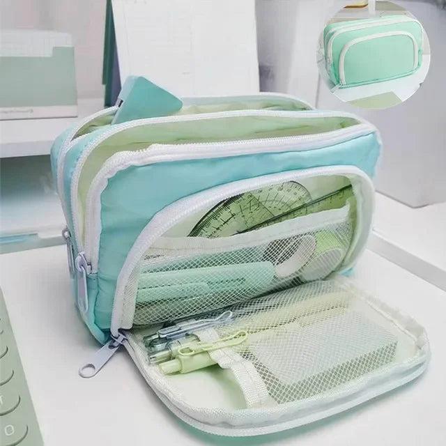 Only-Bags.Store Schmutzsicheres grosses Fassungsvermögen Bleistifttasche Ästhetische Schulmäppchen