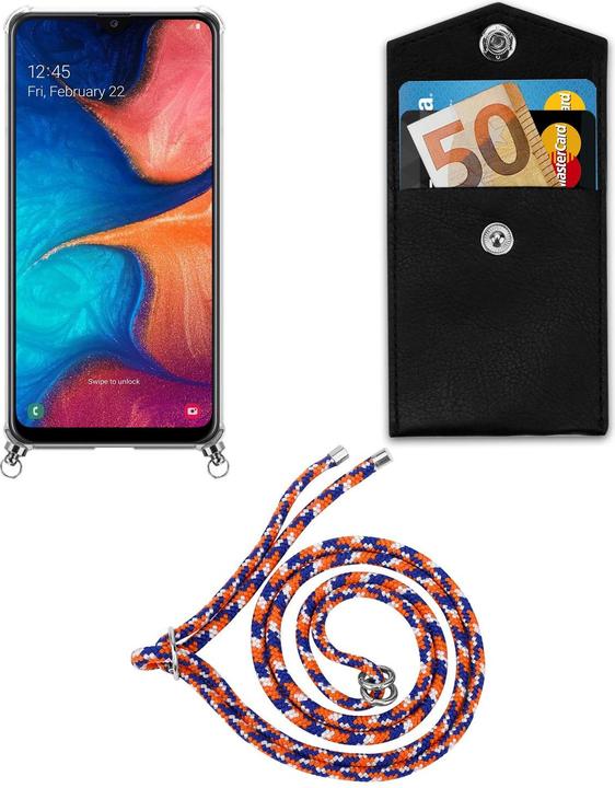 Produktbild Cadorabo TPU Handy Kette SILBER Cover