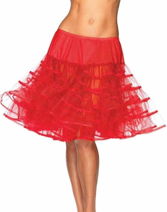 Immagine prodotto Leg Avenue Sottoveste di media lunghezza - Rosso (8304322003) (Taglia unica)