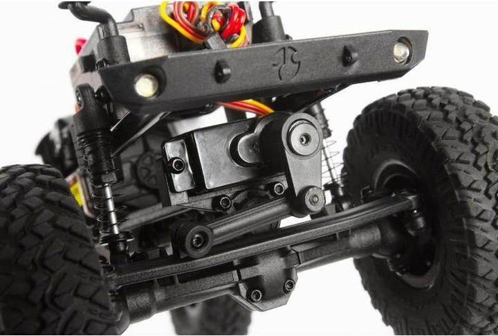 Image du produit Axial SCX24 Deadbolt Electric Brushed Crawler 4WD 1:24 RTR rouge (RTR Prêt à fonctionner)