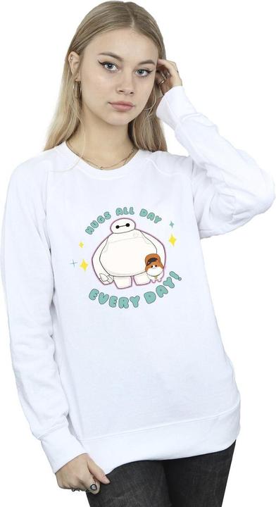 Immagine prodotto Disney Big Hero 6 Baymax Hugs Everyday Felpa Donna (L)
