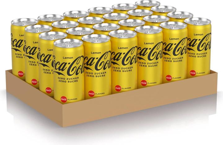 Image du produit Coca Cola Zéro citron (24 x 25 cl)