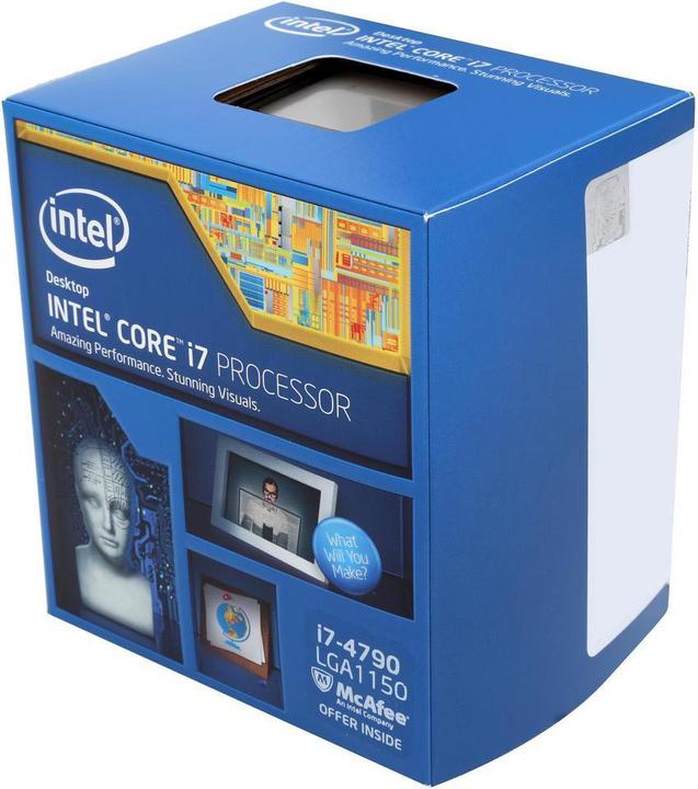 Image du produit Intel Core i7-4790 (LGA 1150, 3.60 GHz, 4 -Core)